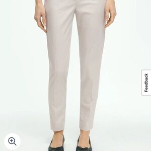 Brooks Brothers Cream Ankle Pants